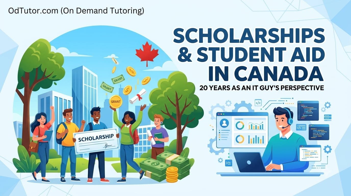 Scholarships & Student Aid in Canada: Notes From 20 Years as an IT Guy Here