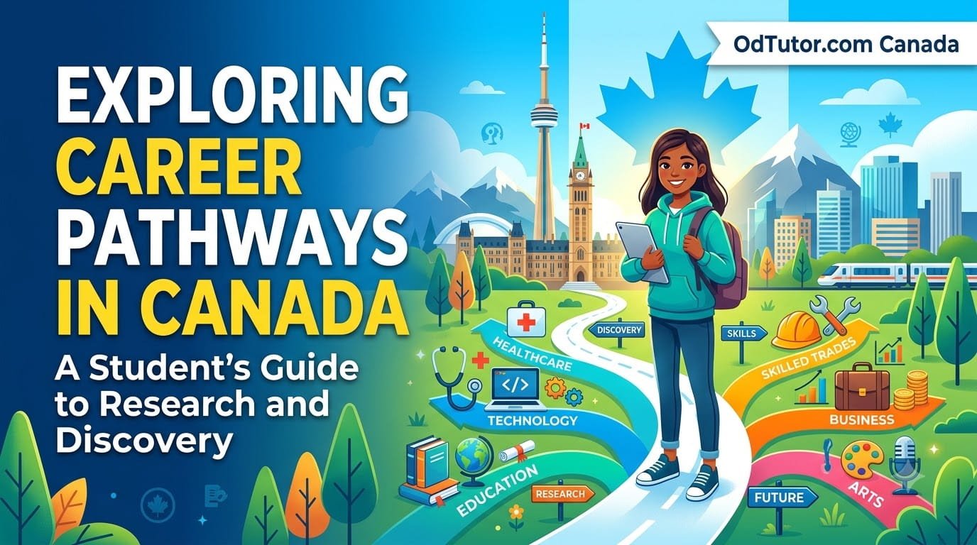 Exploring Career Pathways in Canada: A Student's Guide to Research and Discovery