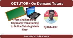 From Chalkboard to Keyboard Transitioning to Online Tutoring Made Easy