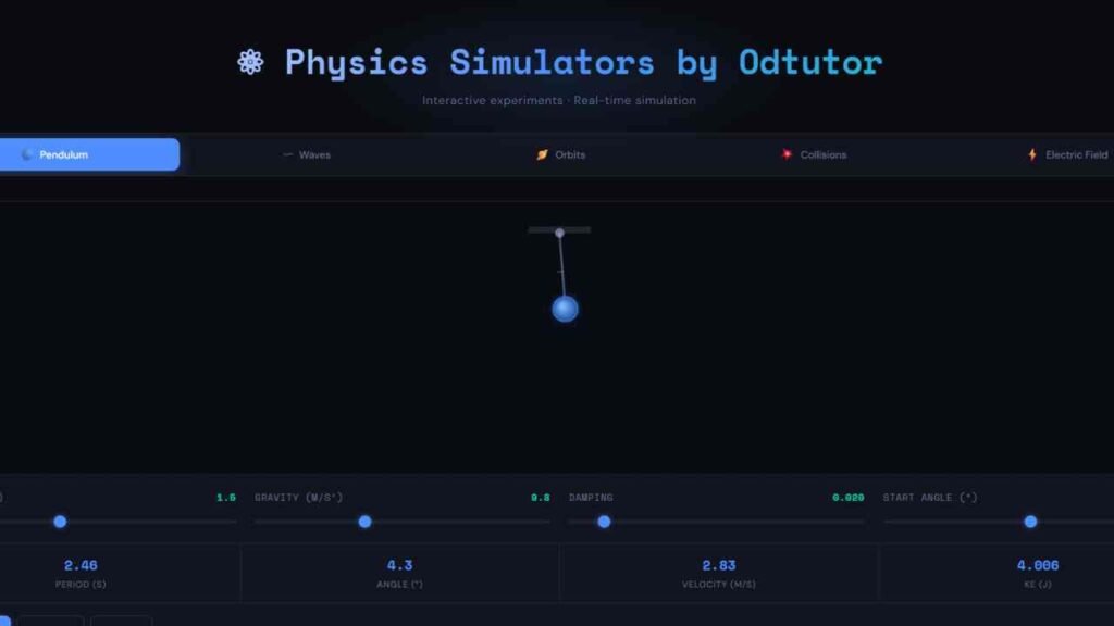 Physics Simulators by Odtutor