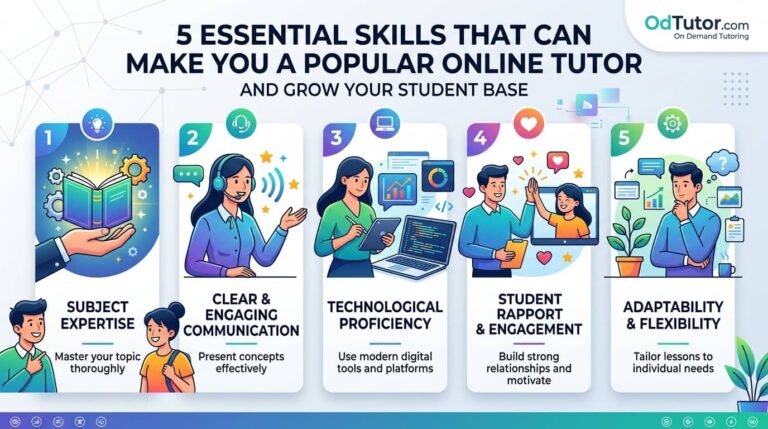 5 Essential Skills That Can Make You a Popular Online Tutor and Grow Your Student Base