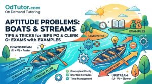 Aptitude Problems on Boats and Streams - Tips and Tricks to Solve