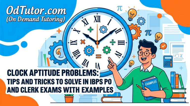 Clock Aptitude Problems Tips and Tricks to Solve in IBPS PO and Clerk Exams with Examples