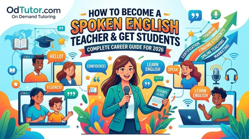 How to Become a Spoken English Teacher and Get Students Complete Career Guide for 2026