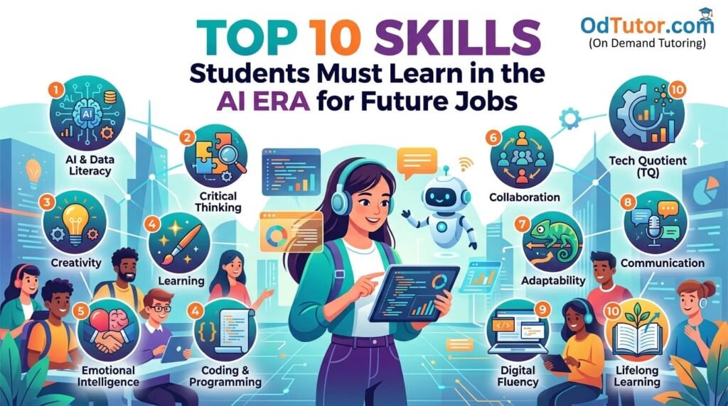 Top 10 Skills Students Must Learn in the AI Era for Future Jobs
