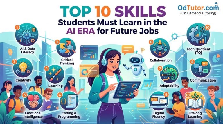 Top 10 Skills Students Must Learn in the AI Era for Future Jobs