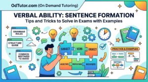 Verbal Ability Sentence Formation Tips and Tricks to Solve in Exams with Examples