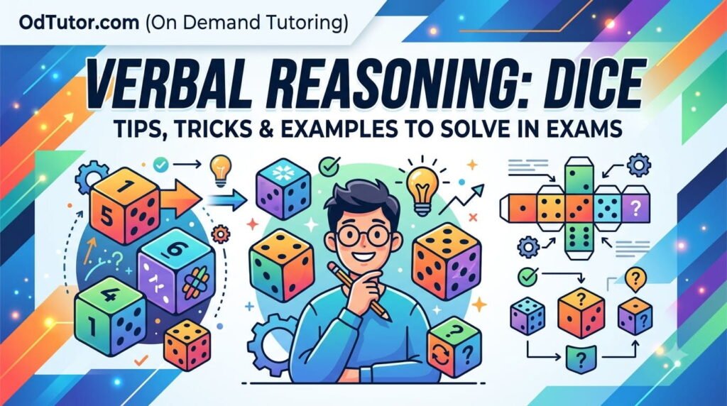 Verbal Reasoning Dice - Tips and Tricks to Solve in Exams with Examples