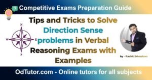 Tips and Tricks to Solve Direction Sense problems in Verbal Reasoning Exams with Examples