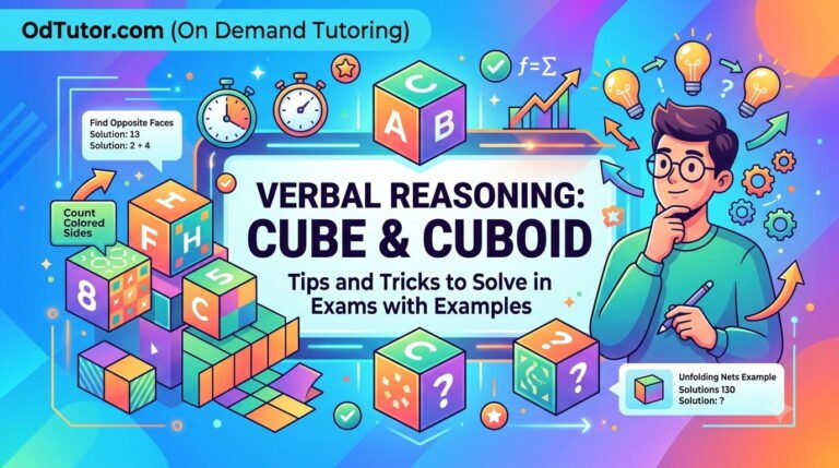 Verbal Reasoning Cube and Cuboid