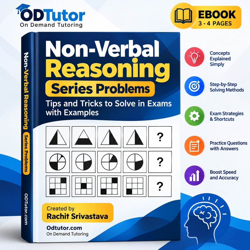 Non-Verbal Reasoning Series Problems Ebook